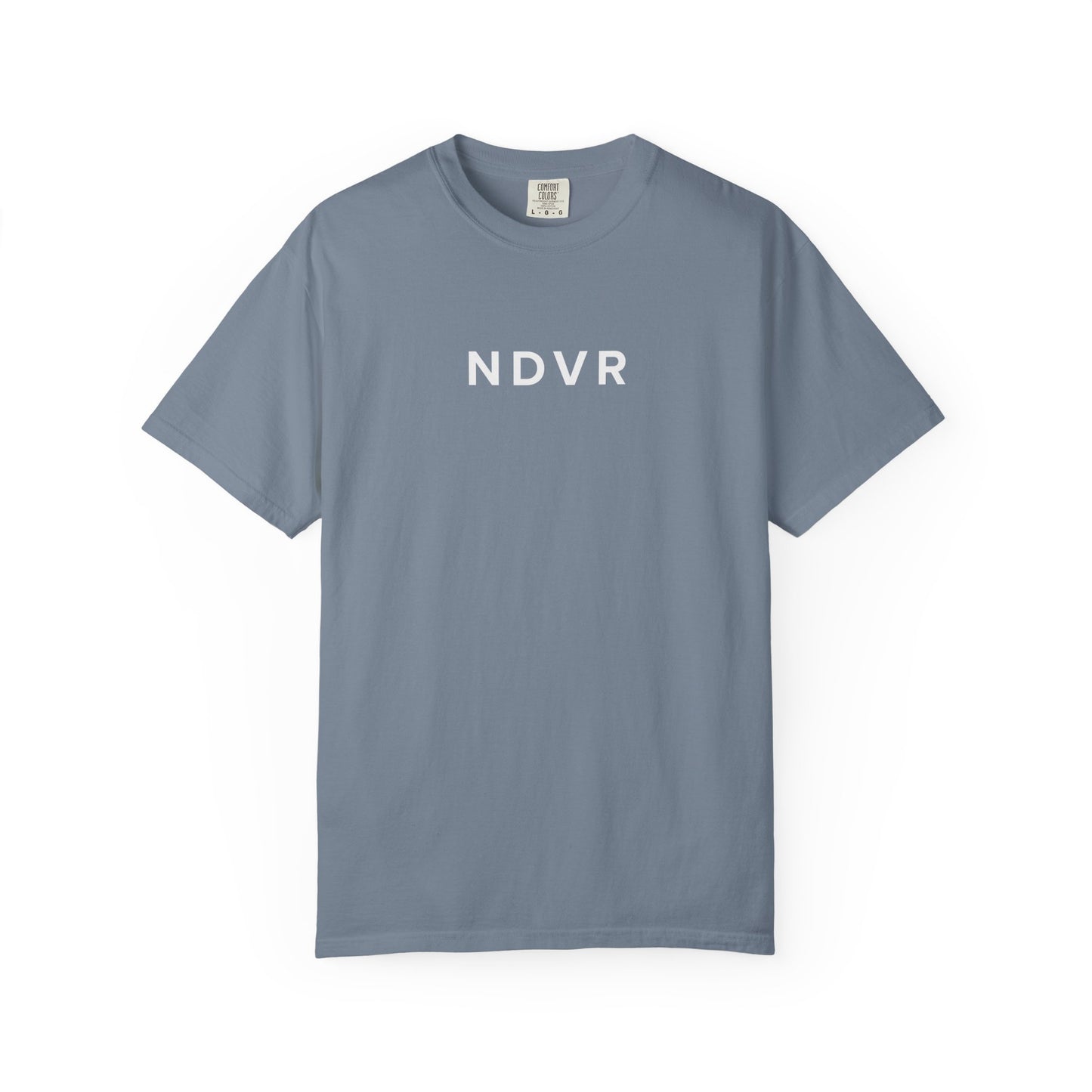 NDVR Logo Tee — Blue Jean