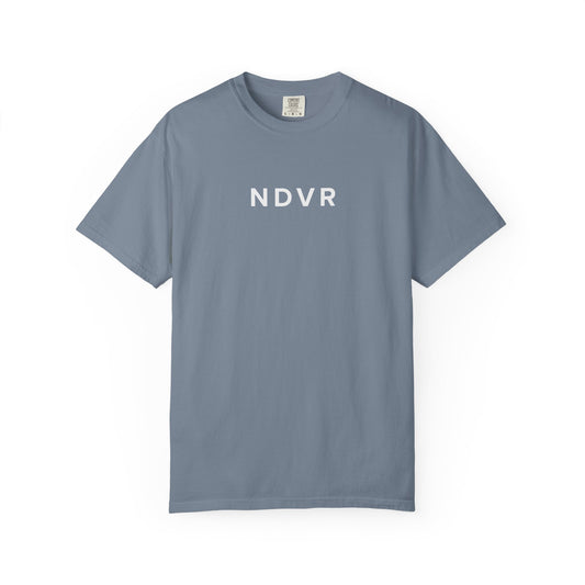 NDVR Logo Tee — Blue Jean