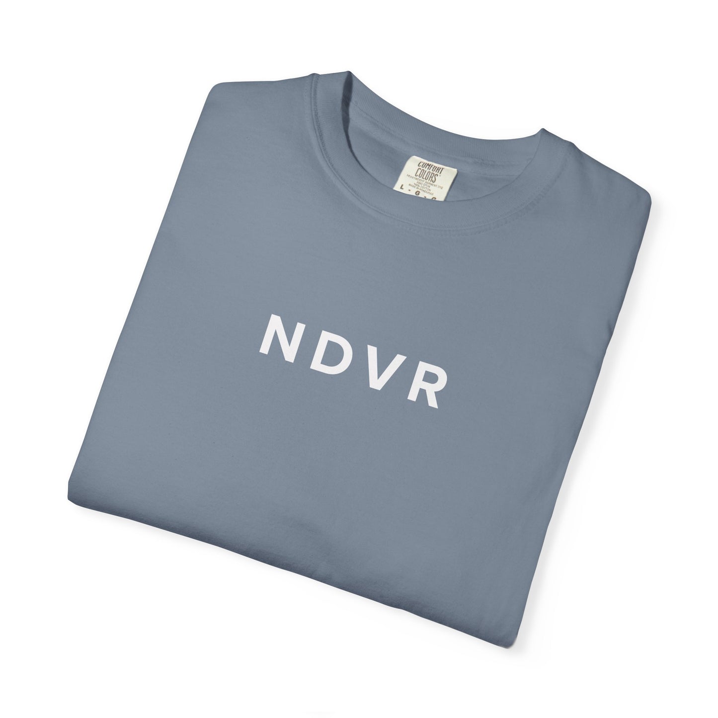 NDVR Logo Tee — Blue Jean